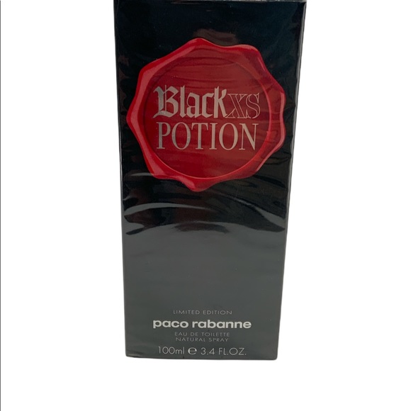 Paco Rabanne BLACK XS POTION 3.4oz/ 100ml EDT Spray for Men - Brand New & Sealed - Picture 5 of 9